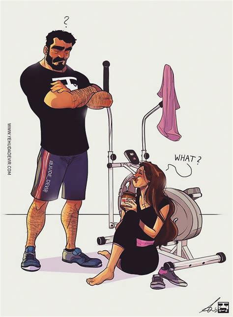 artist illustrates life with wife|Comic Artist Illustrates Humorous and Heartwarming .